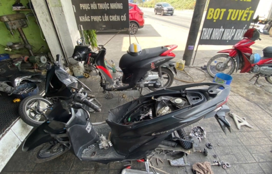 BẢO DƯỠNG XE TAY GA